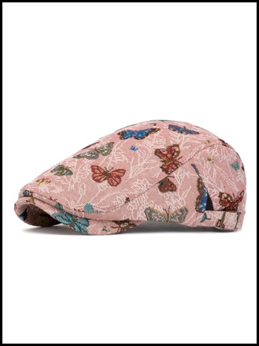 Men's Cotton Flat Ivy Gatsby Newsboy Driving Hat Adjustable Cabbie Cap